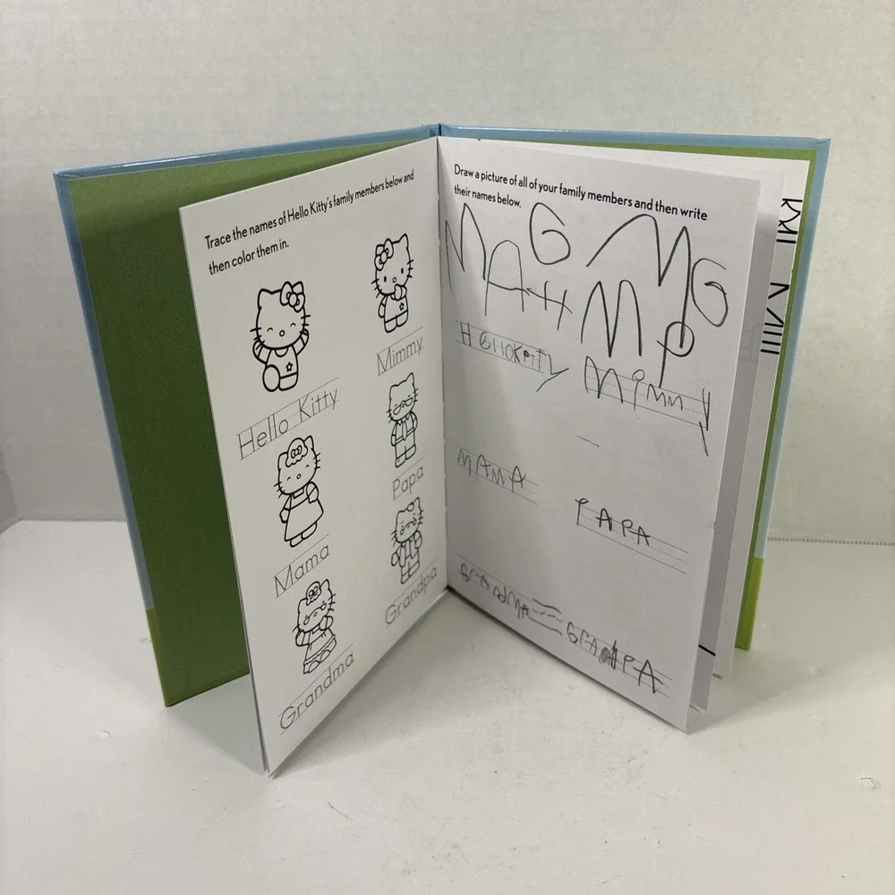 Hello Kitty Painting Activity Book — Used Paperback Drawing & Painting Activity